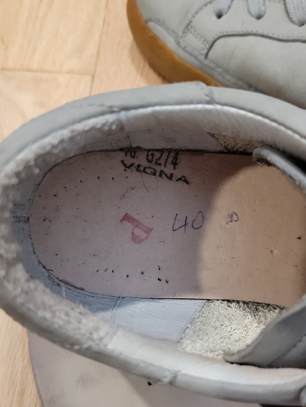 Matte Gray Golden Goose Superstar Sneakers - Picture 5 of 8